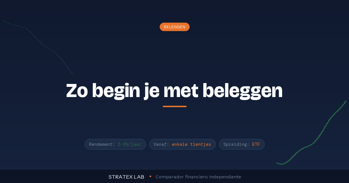 Beleggen voor beginners in Nederland stap voor stap 2026