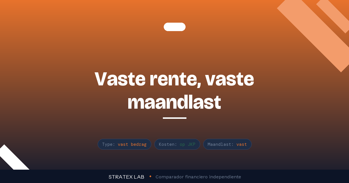 Beste persoonlijke lening 2026 vergelijken