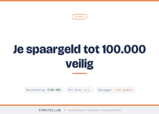 Depositogarantiestelsel uitgelegd tot 100.000 euro